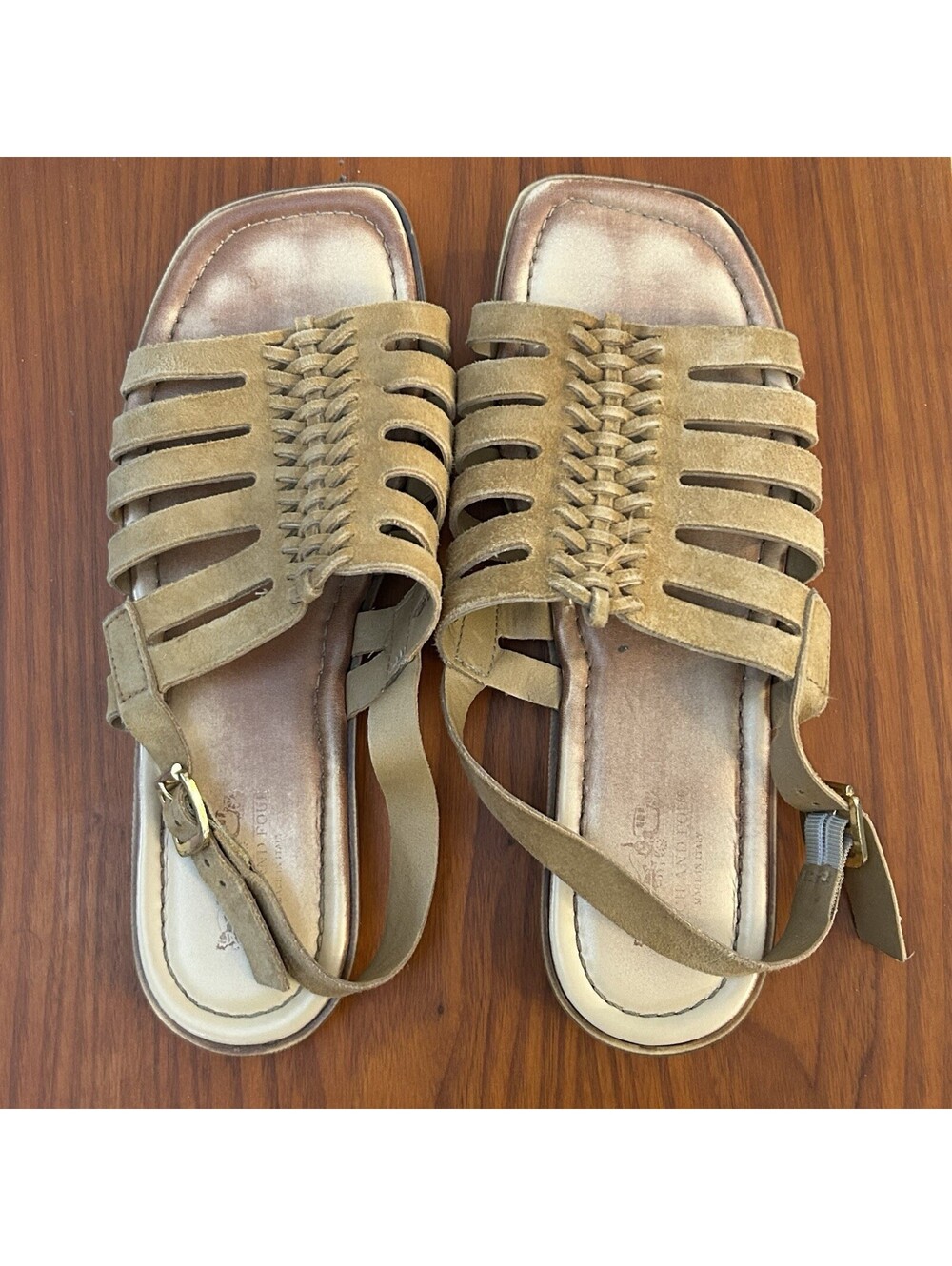 Women’s Coach Huarache Sandals Suede 8